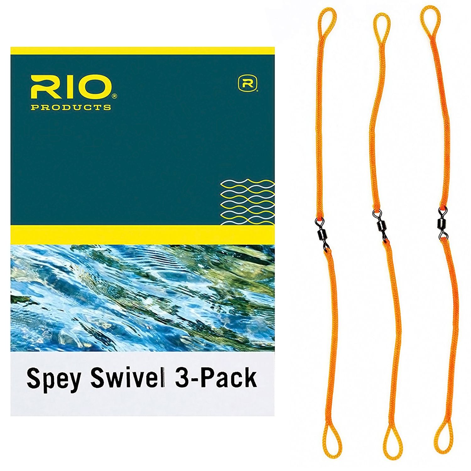Противозакручиватель для шнуров Rio Anti Twist Spey Swivel