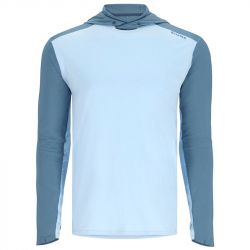 Термофутболка Simms Bugstopper Solarflex Hoody (Sky/Neptune, XL)