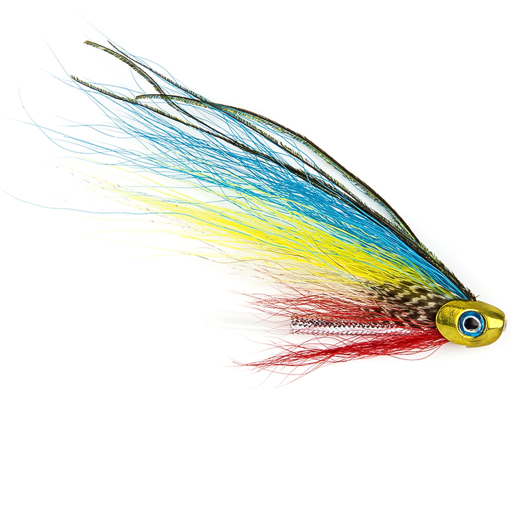 Мушка SF Sun Ray Magog Smelt Fish Skull Tube (4cm (3/4", Gold))