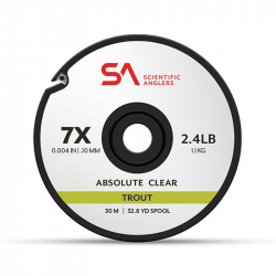 Поводковый материал Scientific Anglers Absolute Trout Tippet (1X, 0,25mm, 30m)