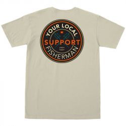 Футболка Grundens Dark Seas X Grundens Day Job T-Shirt (Creme, XL)