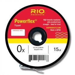 Поводковый материал Rio Powerflex Tippet - 3 Pack (0X - 2X, 27.4m, 15lb&13lb&10lb, 0.279mm&0.254mm&0.229mm)