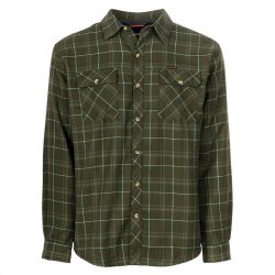 Рубашка Grundens Kodiak Insulated Flannel Shirt (Deep Depth Plaid, S)