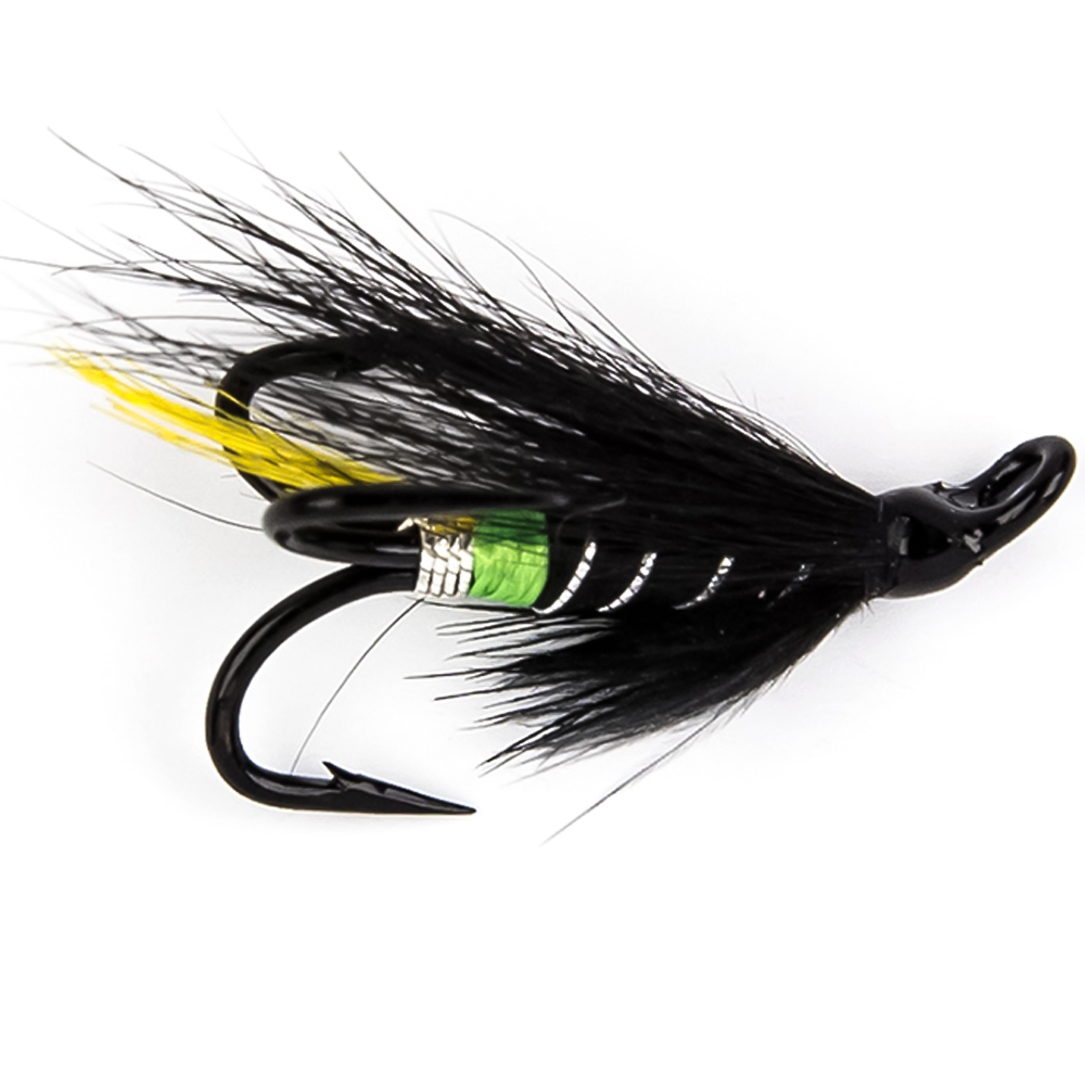 Мушка SF Green Butt Treble (#10 (Black/VMC 9613))