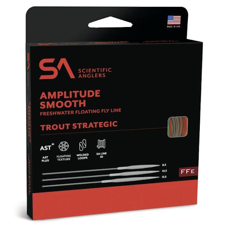 Шнур Scientific Anglers Amplitude Smooth Trout Strategic 8.5 (WF6F, Dk. Willow/Blaze Orange Bamboo) Шнур Scientific Anglers Amplitude Smooth Trout Strategic 8.5 (WF6F, Dk. Willow/Blaze Orange Bamboo)