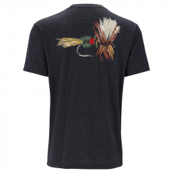 Футболка Simms Let It Fly T-Shirt (Charcoal Heather, L)