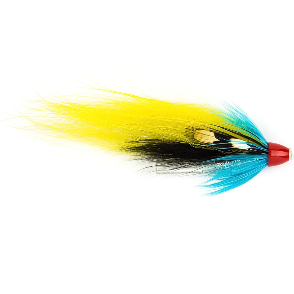 Мушка SF Silver Sheep Brass Conehead Tube (1", Medium (6.1mm)/Red)