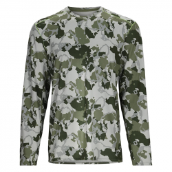 Термофутболка Simms SolarFlex Crew (Regiment Camo Clover, XL)