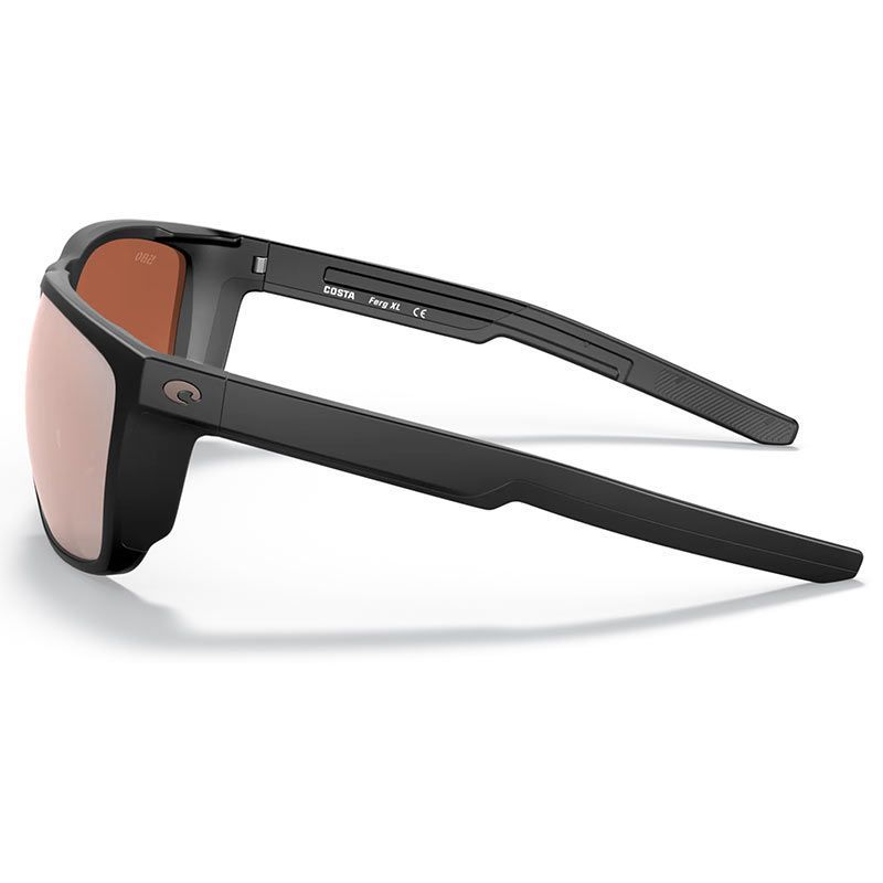 Очки Costa Del Mar Ferg XL (580G, Matte Black, Cooper Silver Mirrow) №3