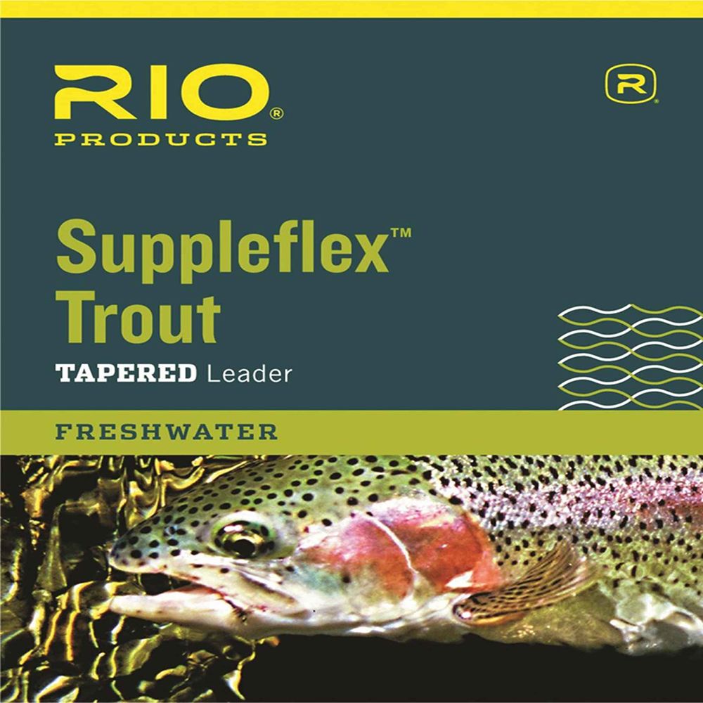 Подлесок Rio Suppleflex Trout Leader (7X, 9 ft., 2lb, 0.9kg)