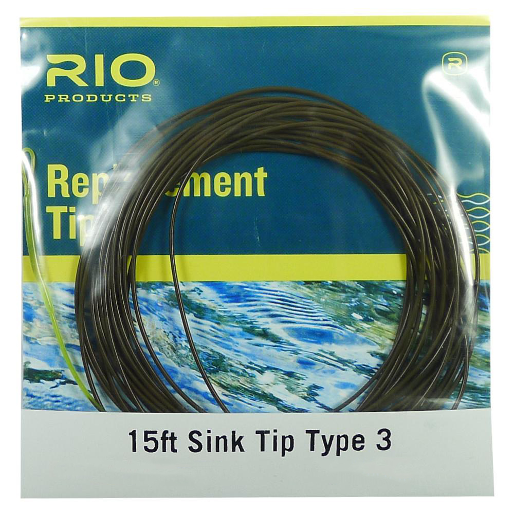 Сменный конец Rio VersiTip 15ft Type 3 Sink Tip (12wt, 190gr, Brown/Yellow Loop)