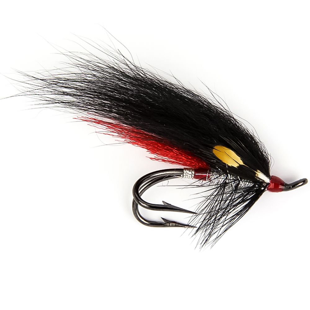 Мушка SF Kola Red Butt Double (#8 (Black/VMC 9909))