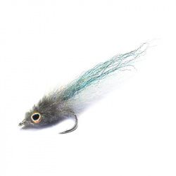 Мушка H2O 3D Finger Mullet - Grey & Mackerel (#2/0)