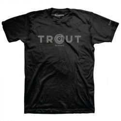 Футболка Simms Reel Trout T-Shirt (XXL, Black)