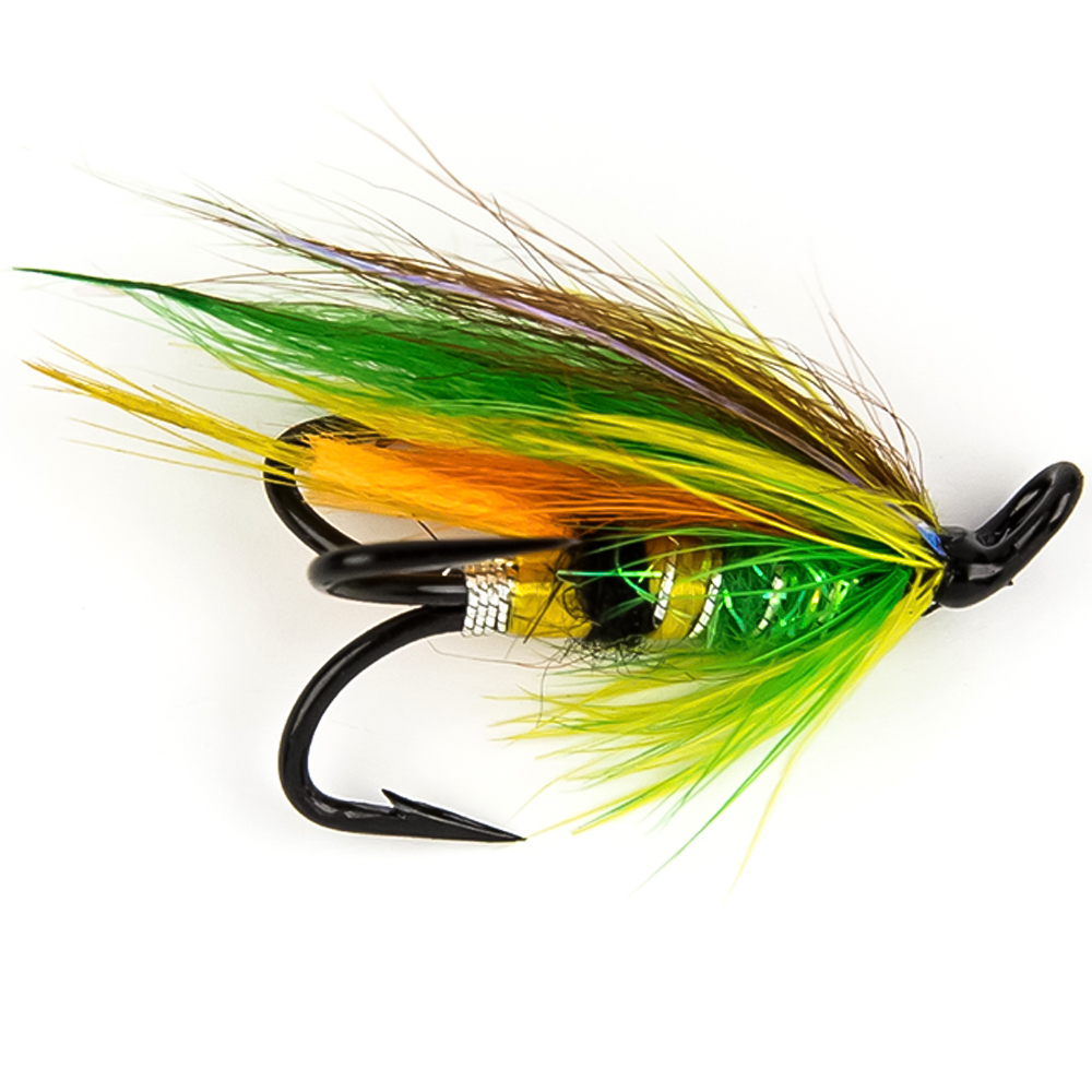 Мушка SF Green Highlander Treble (#8 (Black/VMC 9613))