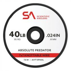 Поводковый материал Scientific Anglers Absolute Predator 7×7 Knotable Wire