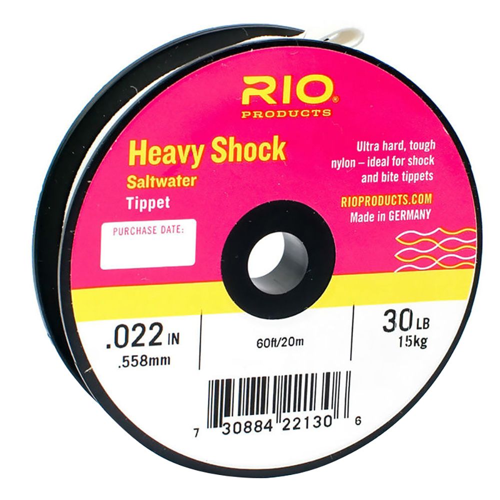Поводковый материал Rio Saltwater Heavy Shock Tippet (0.824mm, 20m, 60lb, 27.3kg)