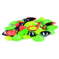 Конус латунный Guideline F.I.T.S. Brass Turbo Cone (X-Small, Black/FL Chartreuse)