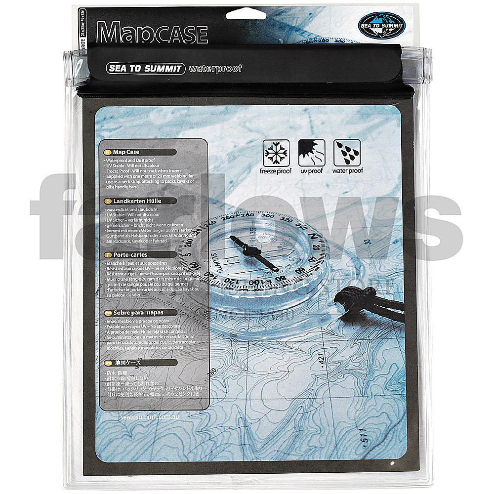 Гермочехол для карты Sea To Summit Waterproof Map Case