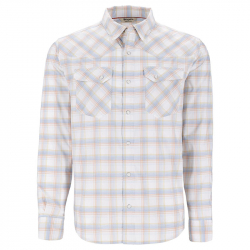 Рубашка Simms Brackett LS Shirt (White Plaid, XXL)