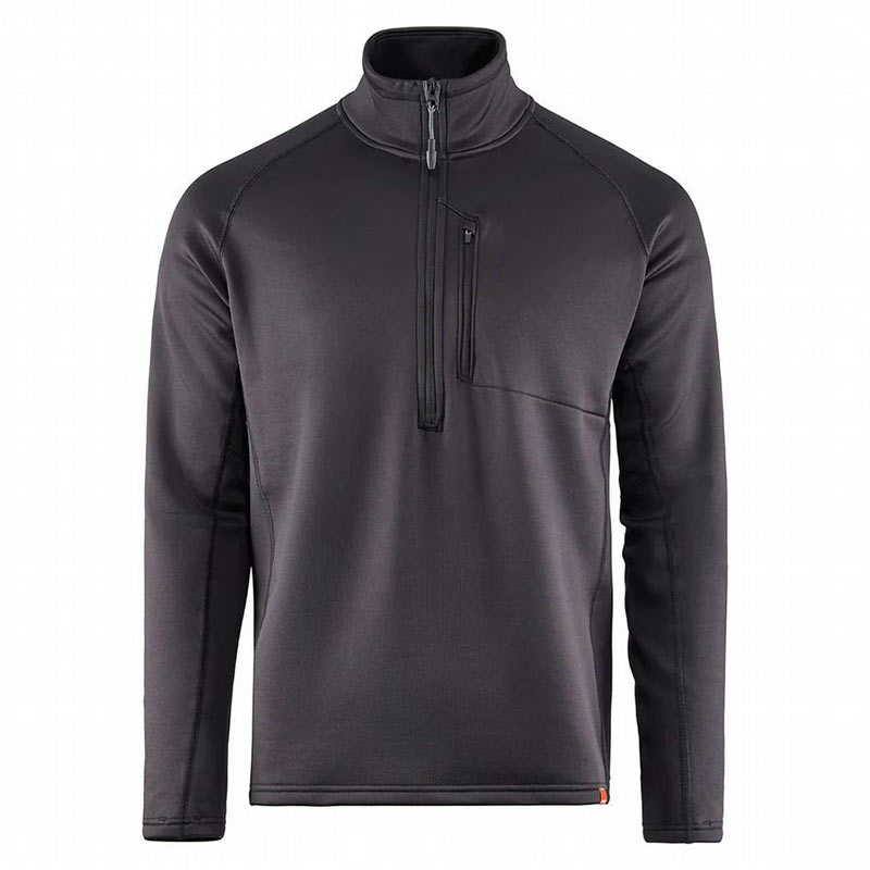 Толстовка Grundens Grundies Thermal 1/2 Zip Top (Black, XXL)