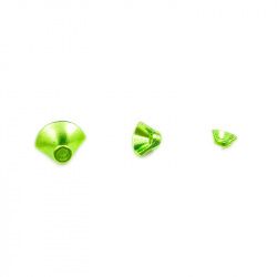 Конус вольфрамовый MF F.I.T.S. Tungsten Half Turbo Cone (Micro, Chartreuse Met)