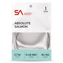 Подлесок Scientific Anglers Absolute Salmon Leader (15ft, 0.430mm, 35lb)