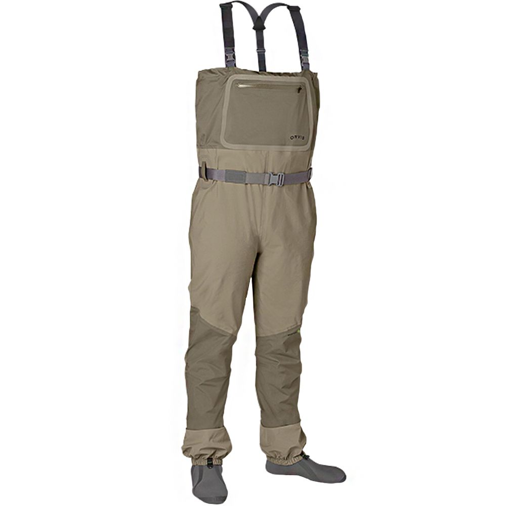 Вэйдерсы Orvis Silver Sonic Convertible - Top Waders (S, Overcast/Taupe)
