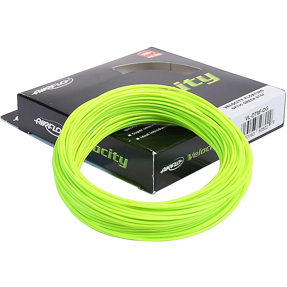 Шнур Airflo Velocity WF (WF8F, Optic Green)