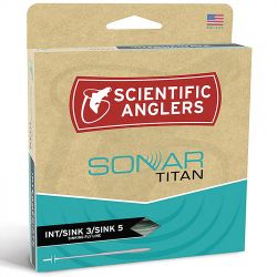Шнур Scientific Anglers Sonar Titan Int/Sink3/Sink5 (WF11S, Pale Green/Olive/Charcoal)