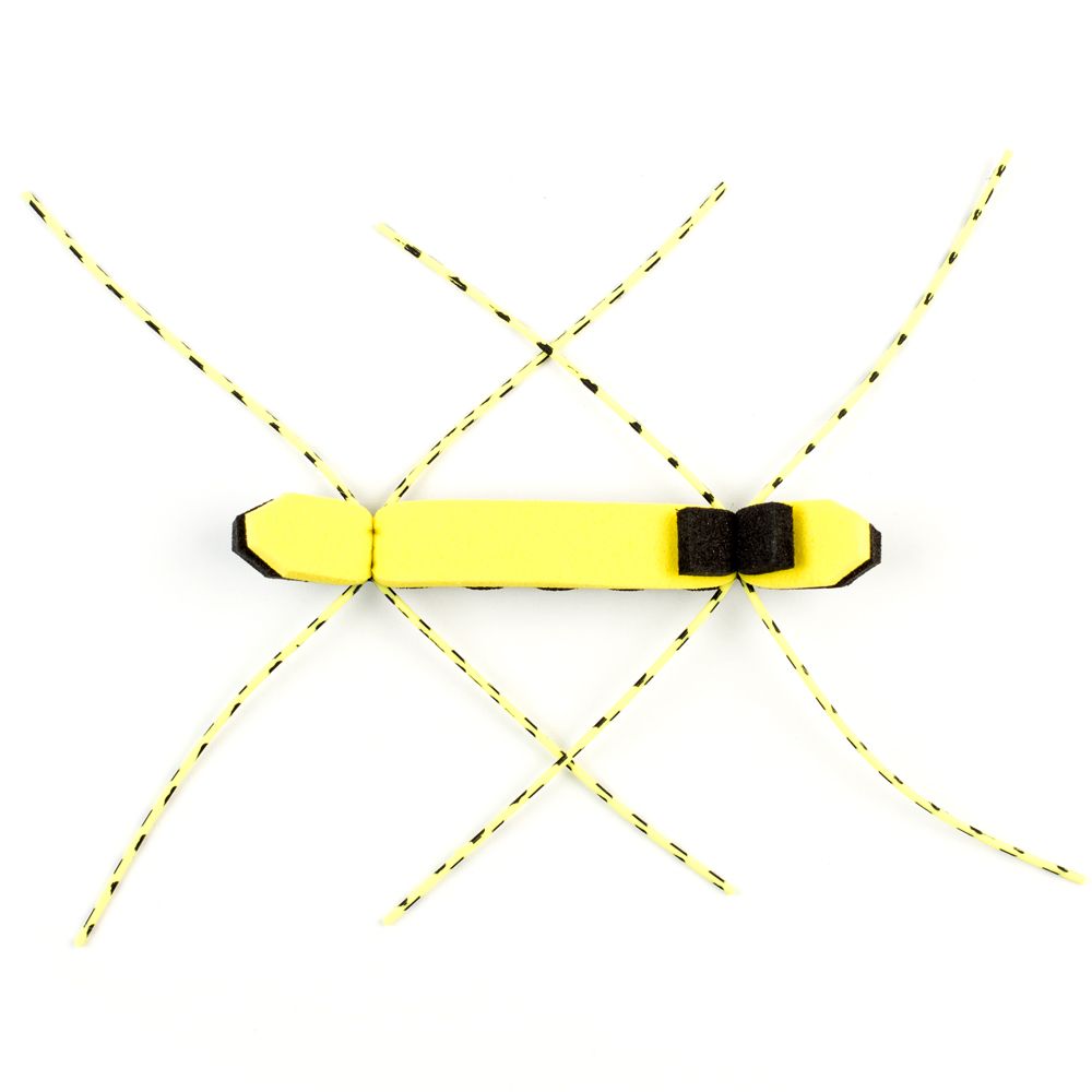 Мушка SF Chernobyl Ant Yellow & Black Plastic Tube (1 1/2")
