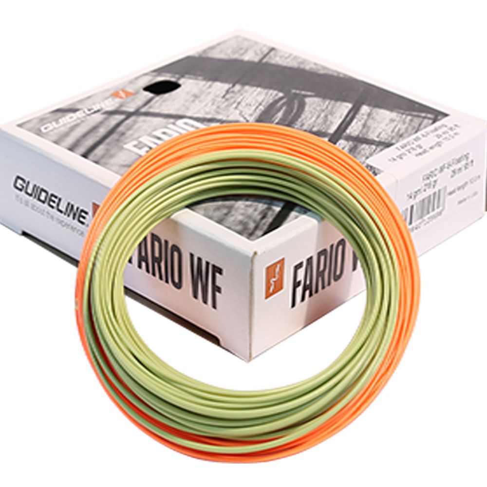 Шнур Guideline Fario (WF7F, Olive/Yellow/Sunrise)