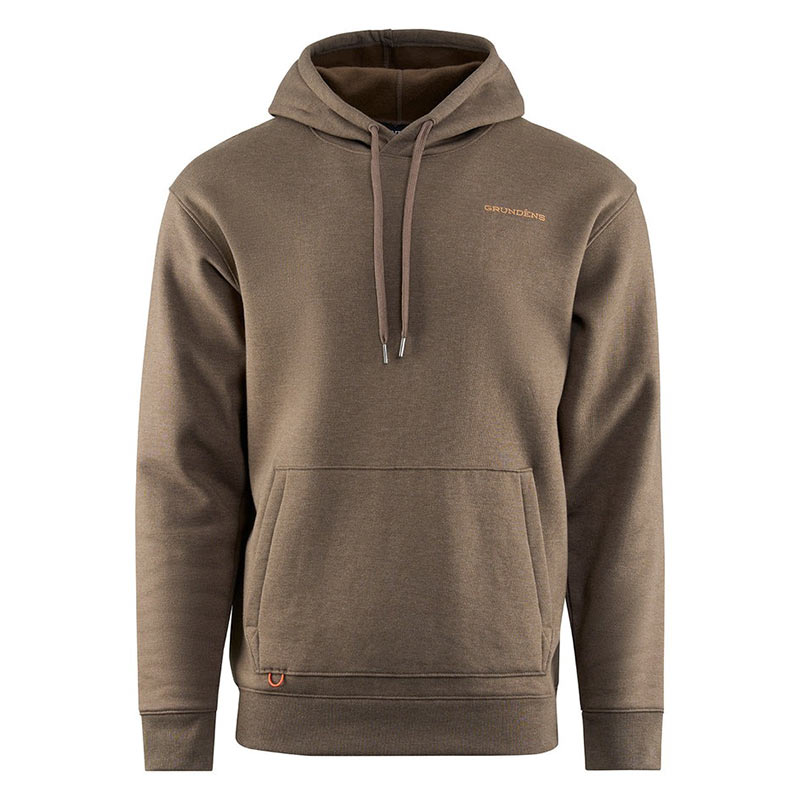 Толстовка Grundens Displacement DWR Hoodie (Anchor Otter Heather, L) №2 Толстовка Grundens Displacement DWR Hoodie (Anchor Otter Heather, L) №2