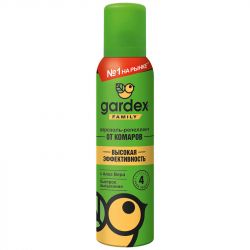 Аэрозоль-репеллент Gardex Family (150ml)