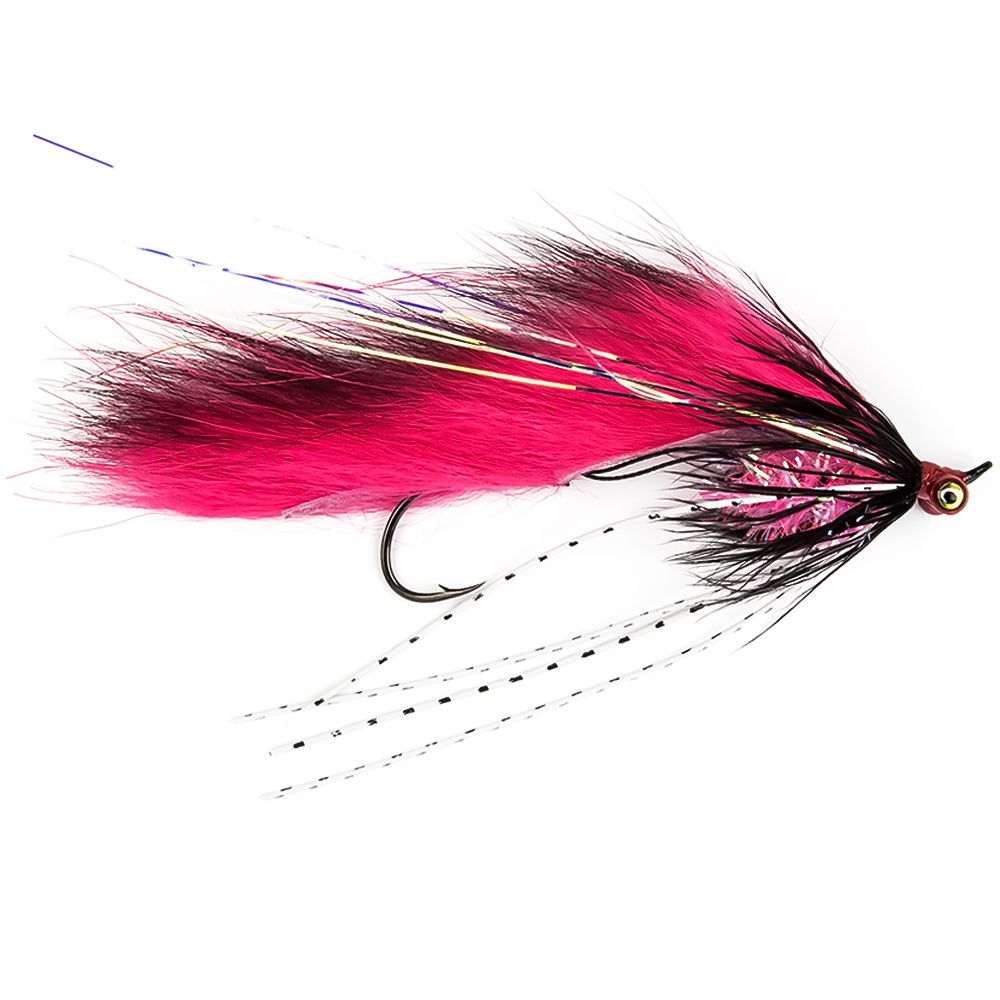 Мушка SF Zonker Leech-Pink Black Rat