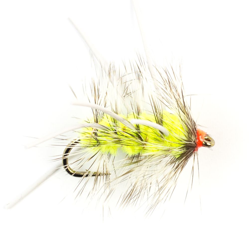 Мушка SF Yuk-Bug Chartreuse Single (#8 (Bronze/Kamasan B200))
