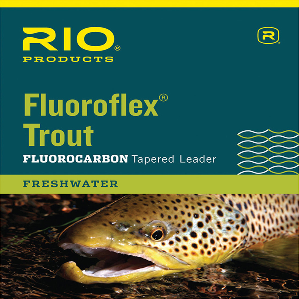 Подлесок Rio Fluoroflex Trout Leader (6X, 9 ft., 3lb, 1.4kg)