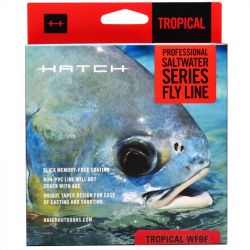 Шнур Hatch Tropical Floating Line (WF10F, Sand/Turtle Grass)