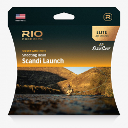 Шнур Rio Elite Scandi Launch (440gr, 35ft, #7, Floating, Pale Green/Blue)