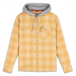 Рубашка Simms Santee Flannel Hoody (Ely Plaid: Baltic Amber, XL)