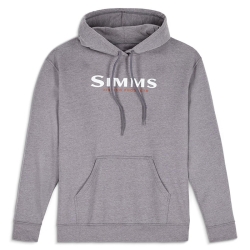 Толстовка Simms Logo Hoody (Grey Heather, XS)