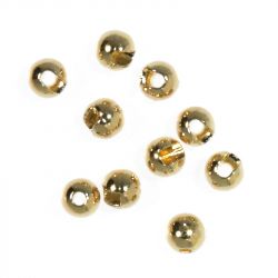 Головки вольфрамовые Tiemco Tungsten Bead Plus Gold Normal (XS, 2.3mm)