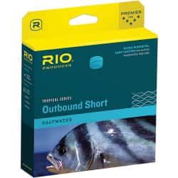 Шнур Rio Tropical Outbound Short (WF8F/I, Clear Tip/Blue/Ivory)