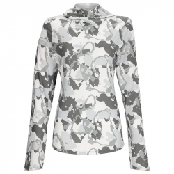 Термофутболка Simms Women's SolarFlex Hoody (Regiment Camo Cinder, M)
