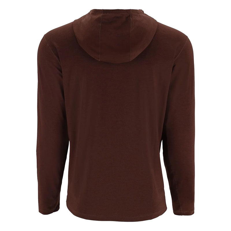 Футболка Simms Glades Hoody (Kona Heather, L) №2 Футболка Simms Glades Hoody (Kona Heather, L) №2