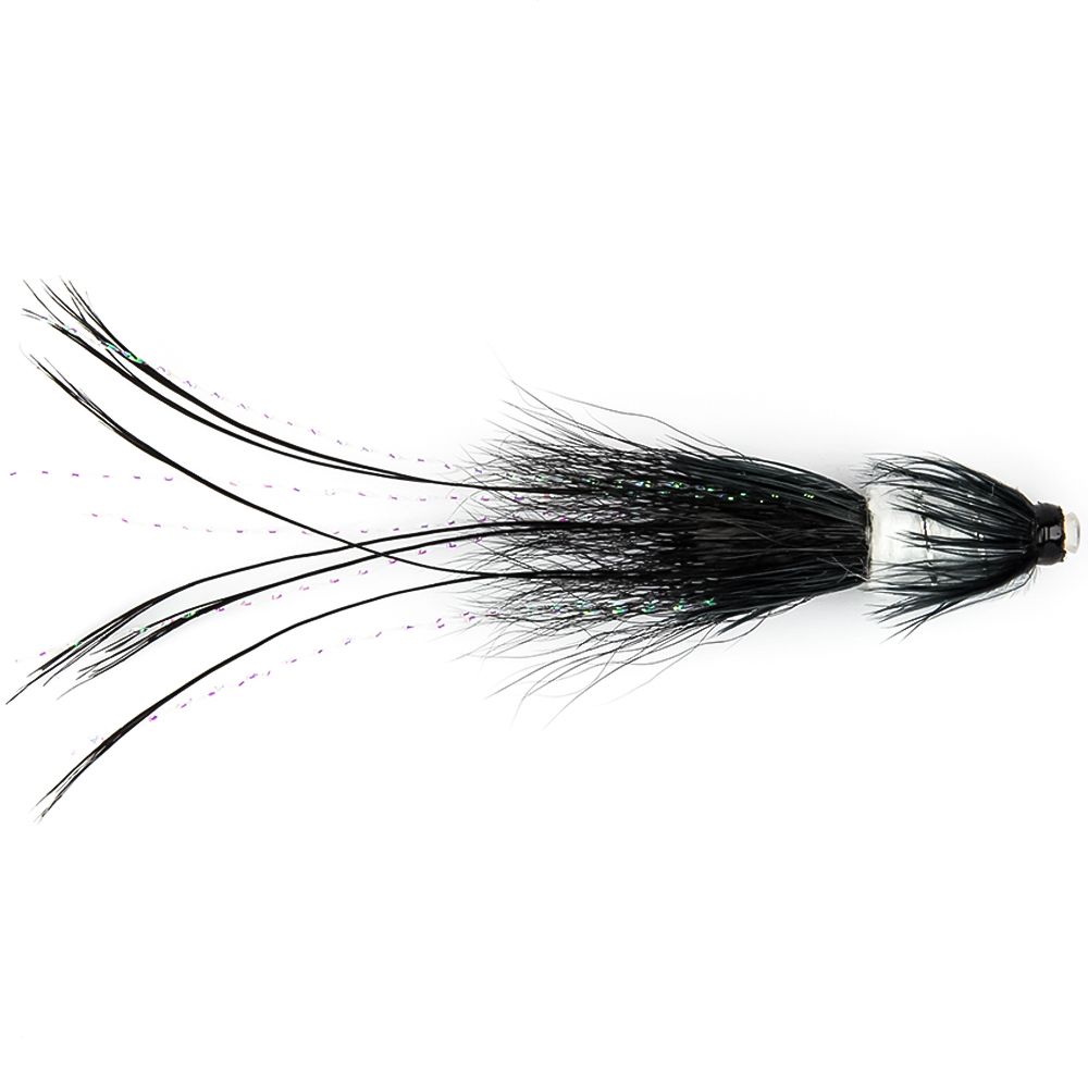 Мушка SF Snaelda-White/Black-Pot Belly Copper Tube (1/4")