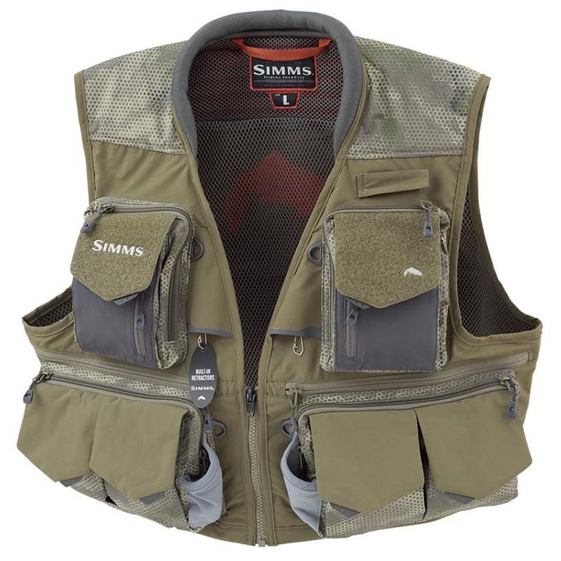 Жилет Simms Guide Vest (S, Hex Camo Loden)
