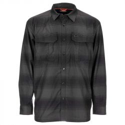 Рубашка Simms Coldweather LS Shirt (Slate Buffalo Blur Plaid, XL)