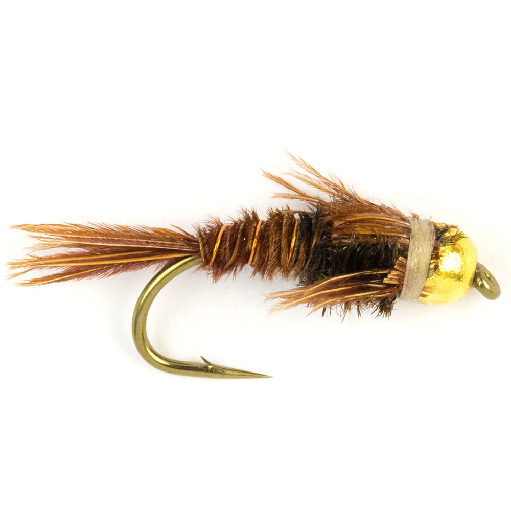 Мушка SF Pheasant Tail Tungsten Beadhead Nymph (#12 (Gold/Daiichi 1710))