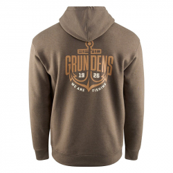 Толстовка Grundens Displacement DWR Hoodie (Anchor Otter Heather, S)